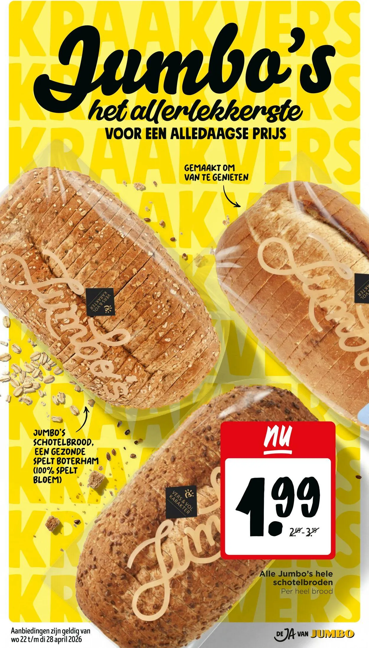 Jumbo Actuele folder van 25 augustus tot 8 september 2026 - Folder pagina 1