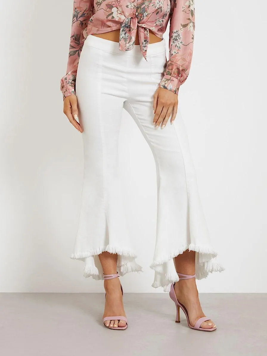 Uitlopende spijkerbroek