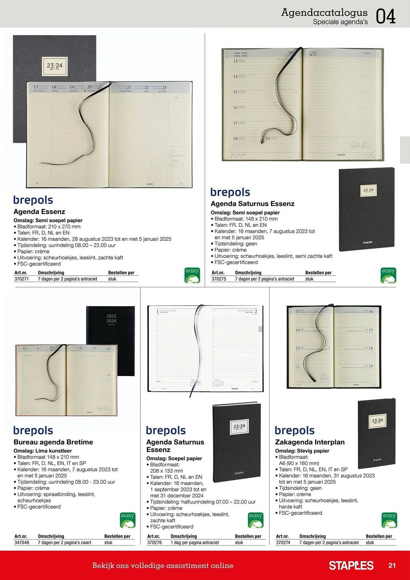 Staples folder van 17 november tot 31 december 2023 - Folder pagina 13