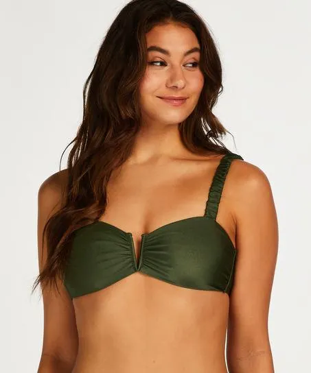 Bandeau bikinitop Crete - Groen