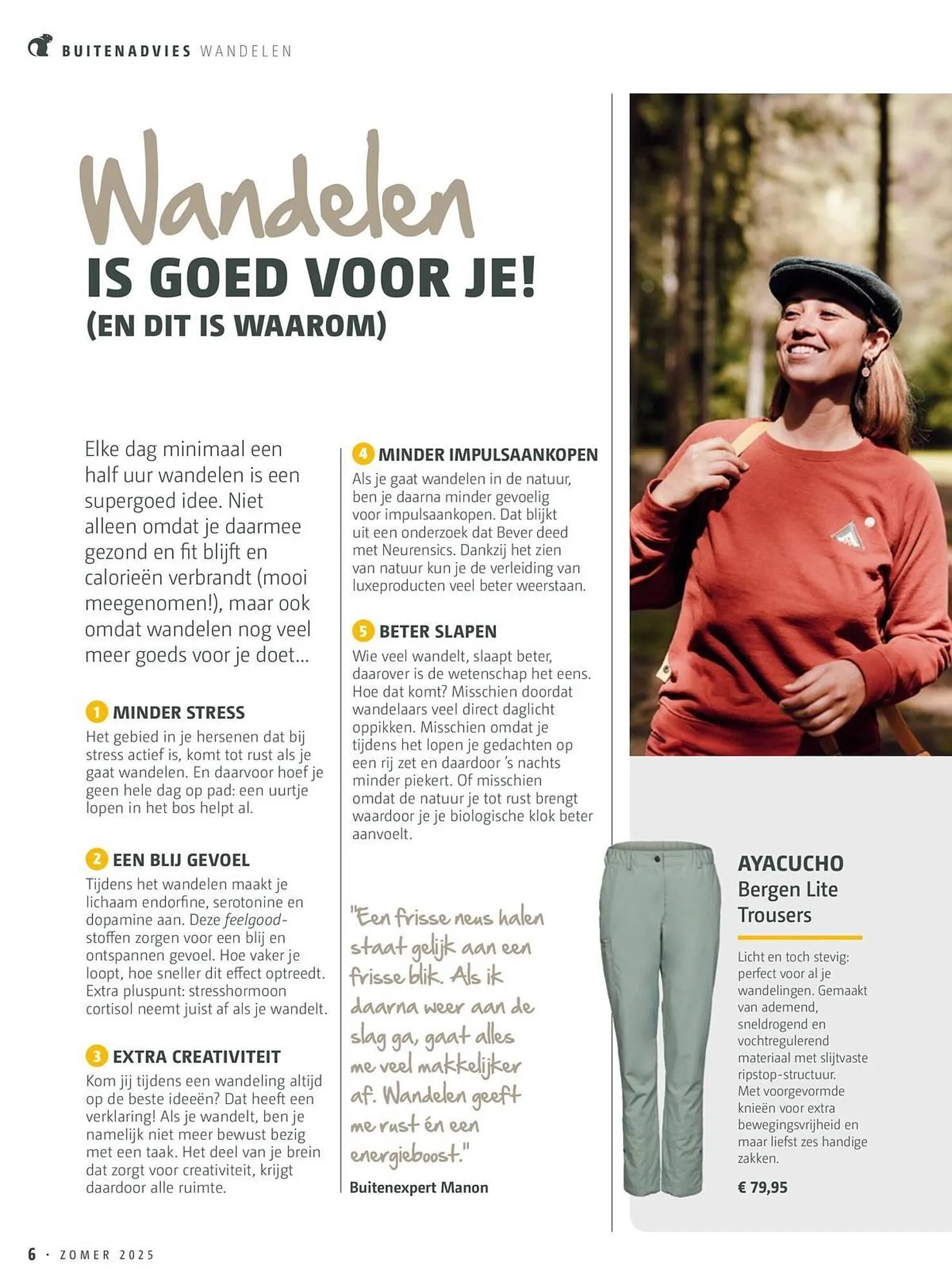 Bever folder van 7 augustus tot 30 september 2025 - Folder pagina 6