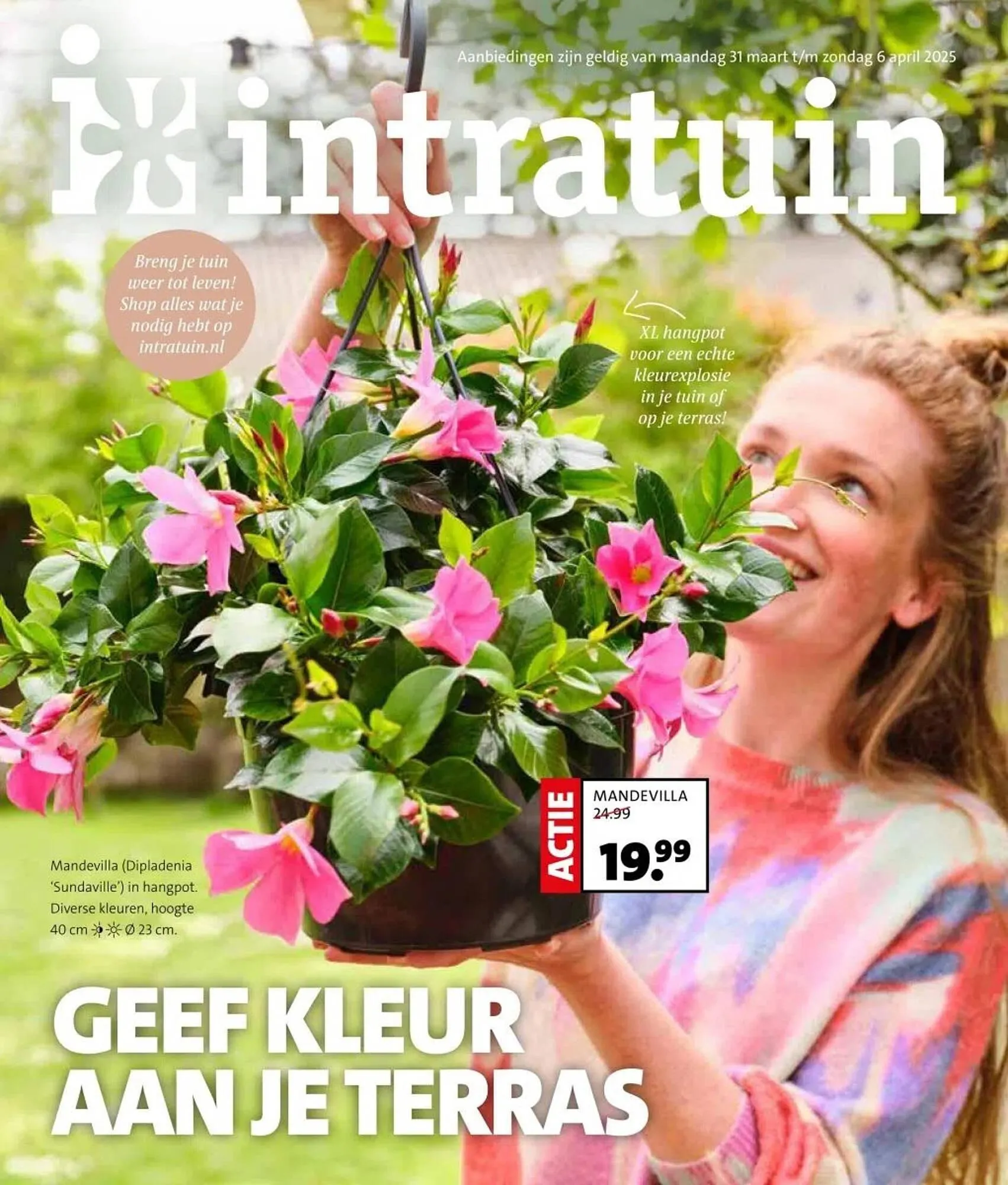 Intratuin folder van 31 maart tot 6 april 2025 - Folder pagina 1