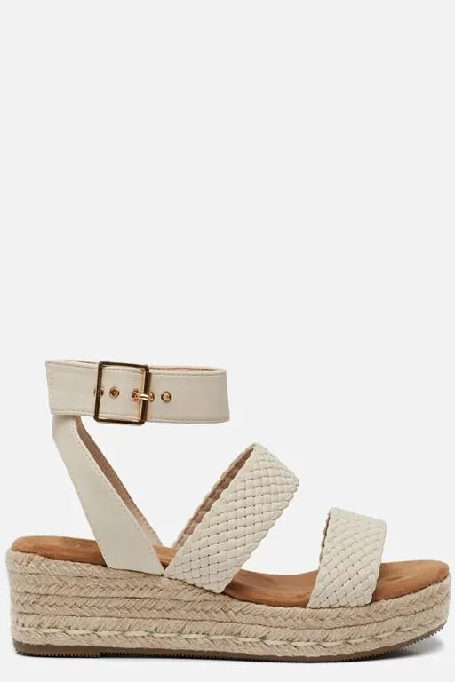 Espadrilles beige Pu