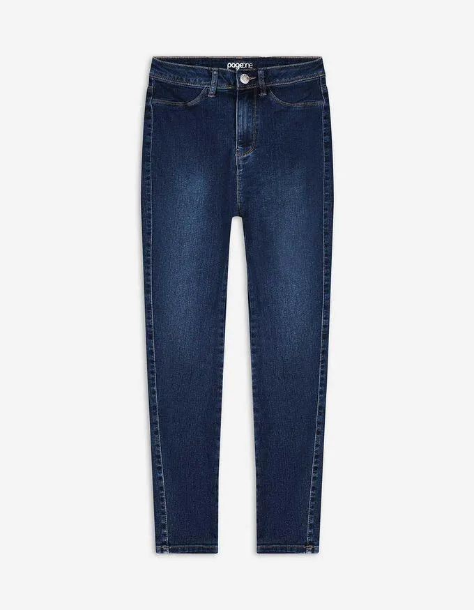 Jeans - Skinny fit - donkerblauw
