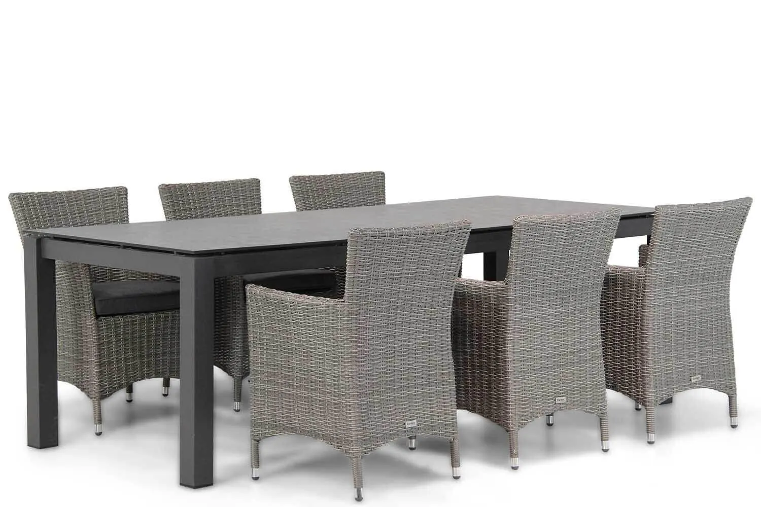 Garden Collections Dublin/Yukon 240 cm dining tuinset 7-delig
