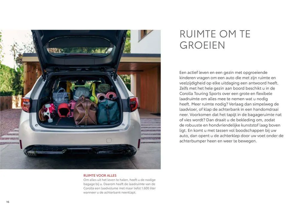 Corolla Hatchback van 20 november tot 20 november 2024 - Folder pagina 16