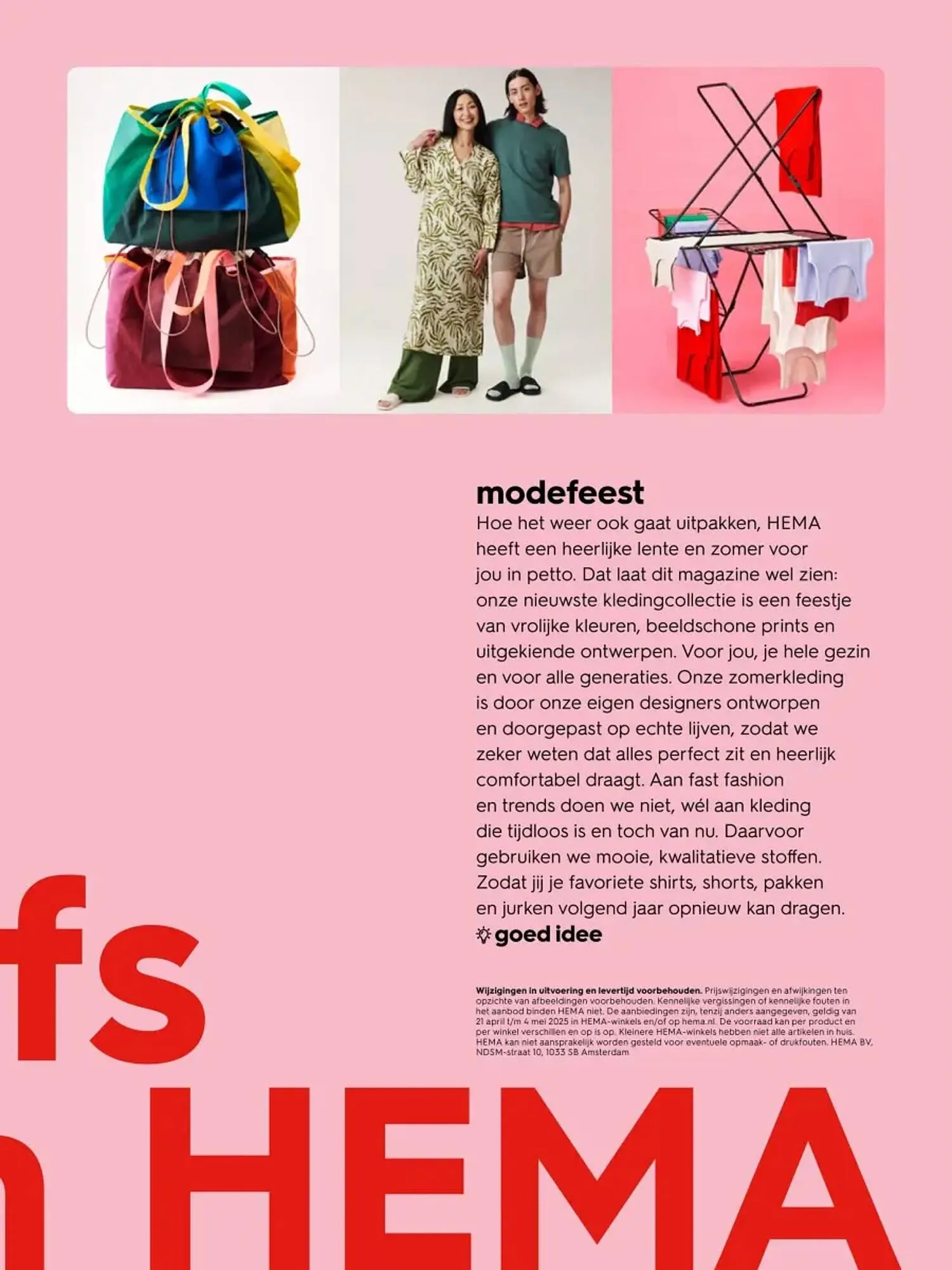 HEMA magazine van 21 april tot 18 mei 2025 - Folder pagina 3