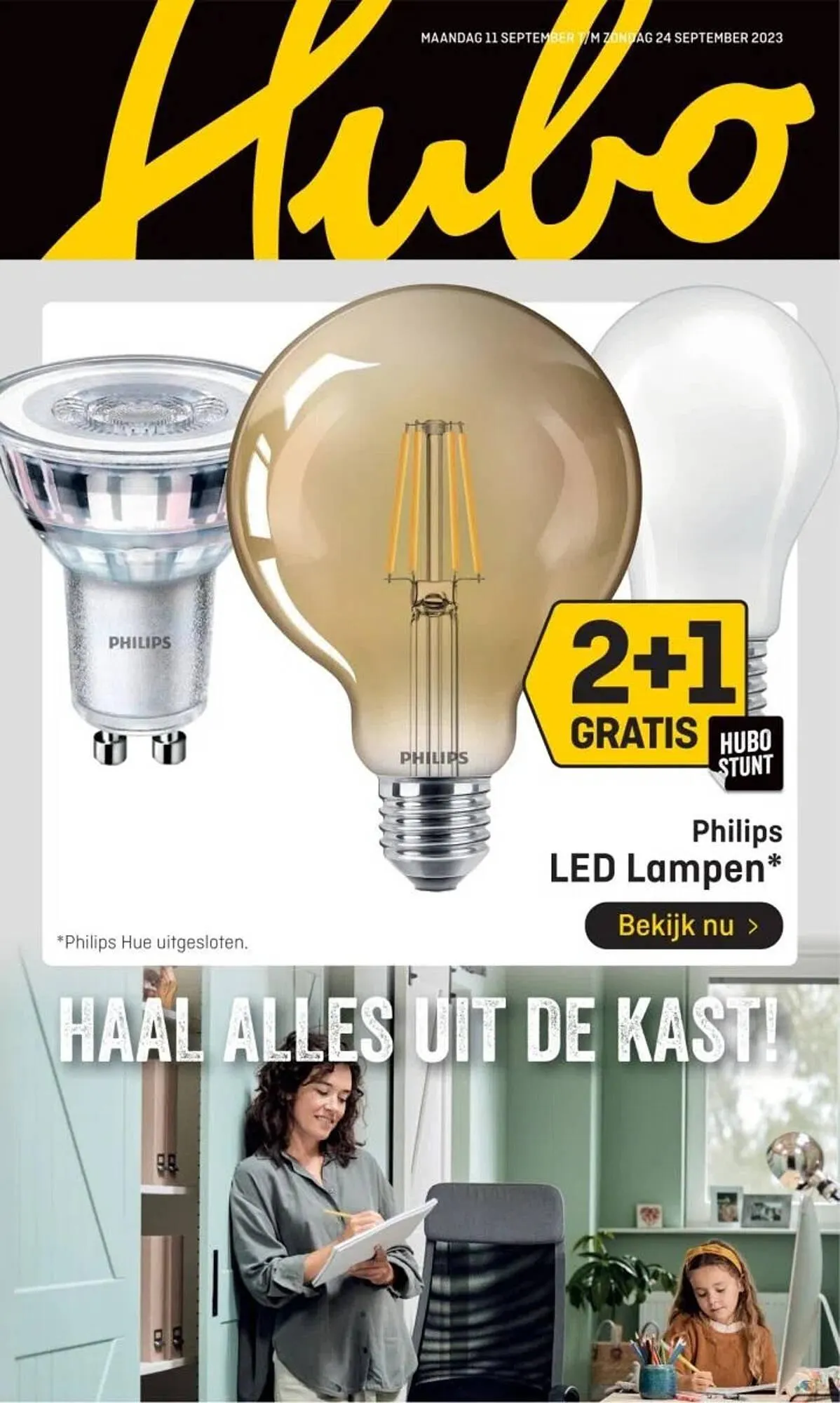 Hubo folder van 11 september tot 24 september 2023 - Folder pagina 1