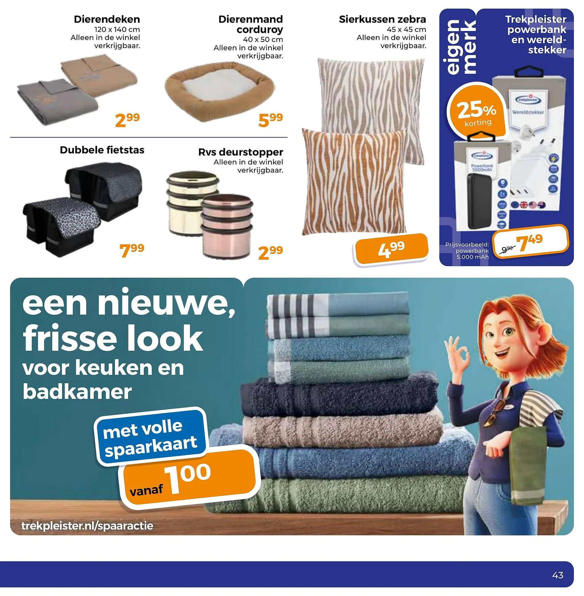 Trekpleister folder van 19 augustus tot 24 augustus 2025 - Folder pagina 43