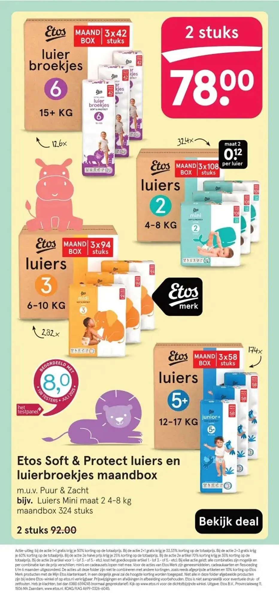Etos folder van 6 april tot 19 april 2026 - Folder pagina 54