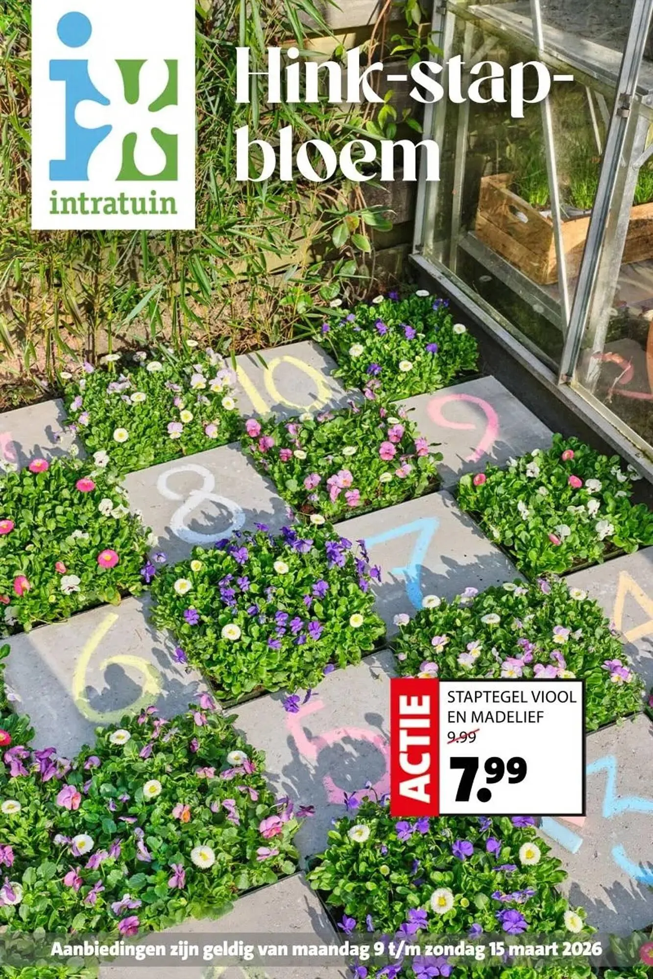 Intratuin folder van 9 maart tot 15 maart 2026 - Folder pagina 1