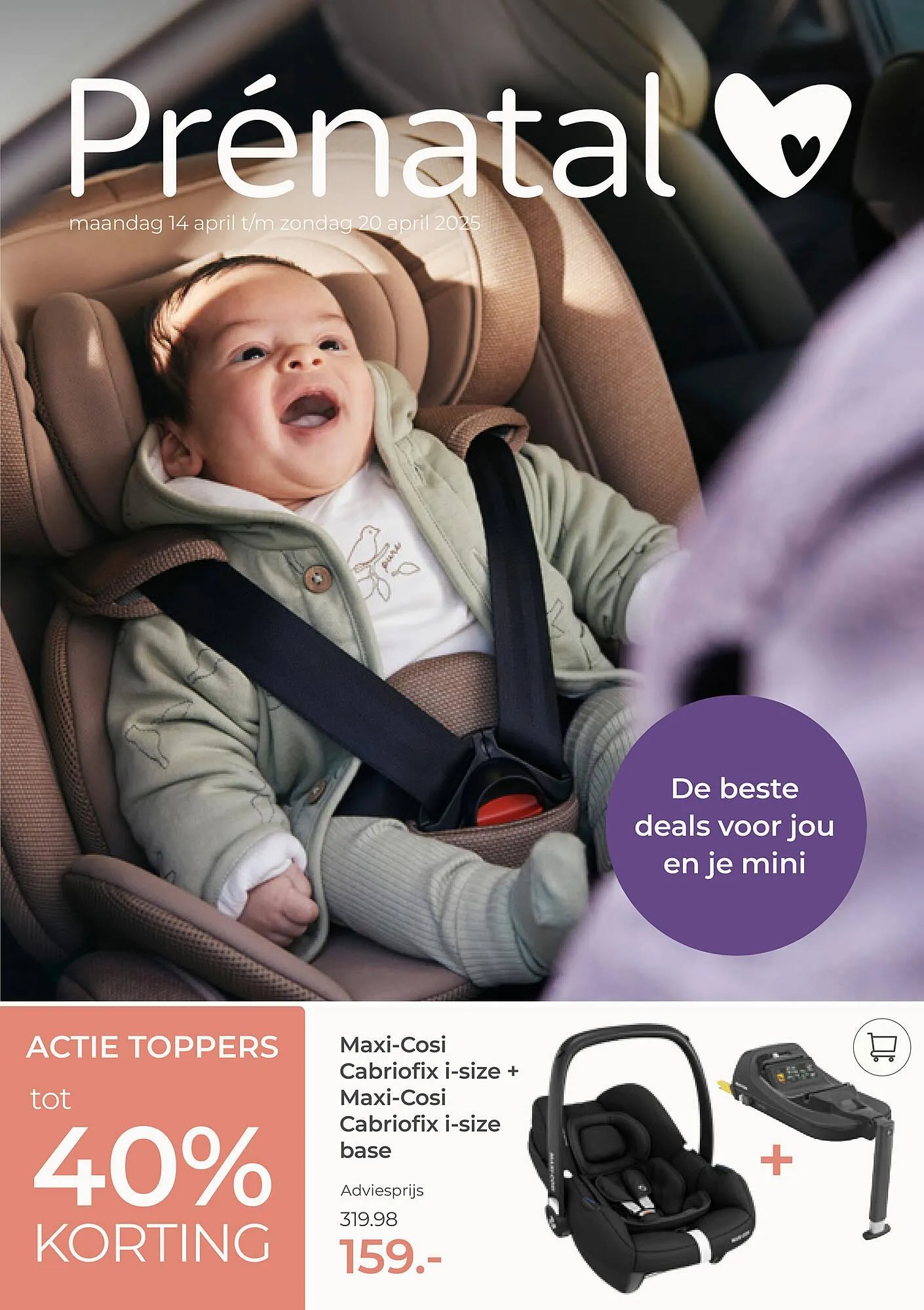 Prenatal folder van 14 april tot 20 april 2025 - Folder pagina 1