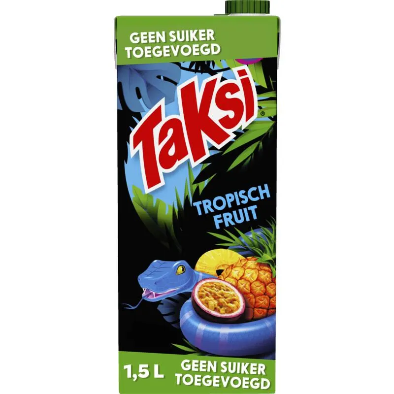Taksi Tropisch fruit geen suiker toegevoegd