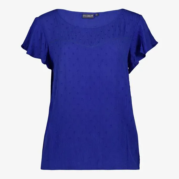 TwoDay dames top blauw