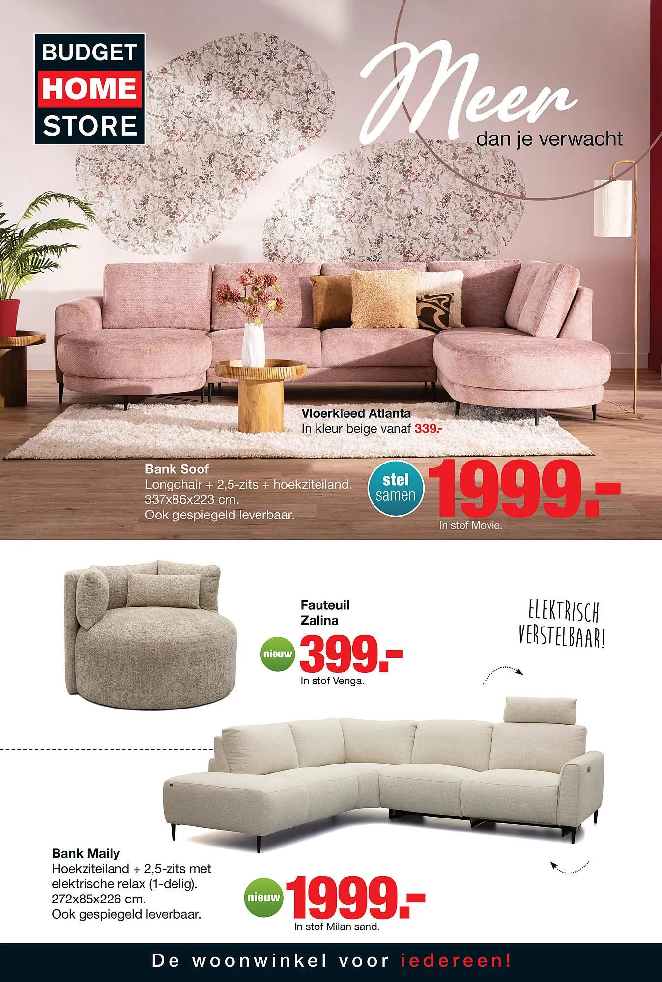Budget Home Store folder van 2 september tot 13 september 2025 - Folder pagina 1