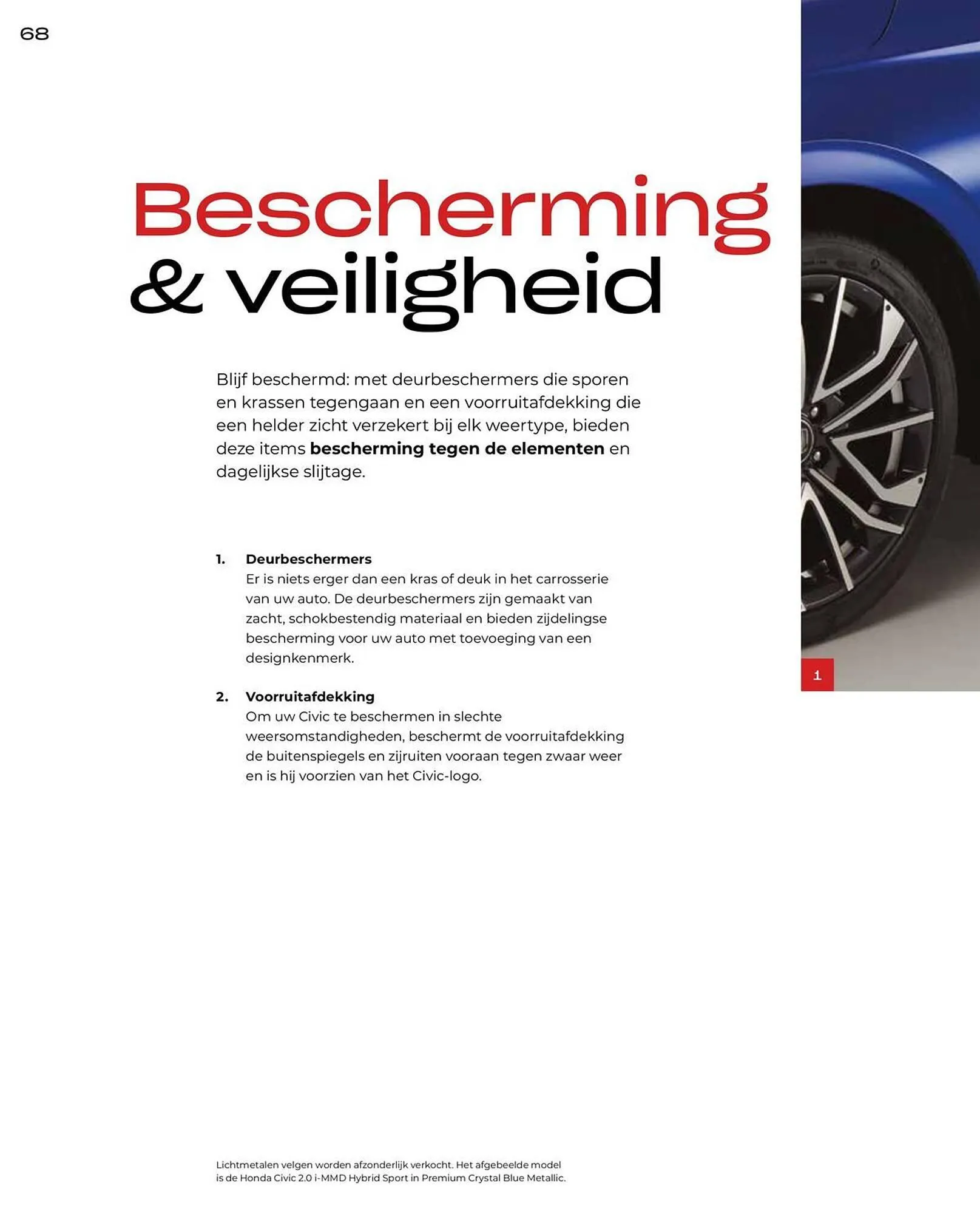 Honda folder van 16 september tot 31 december 2025 - Folder pagina 68