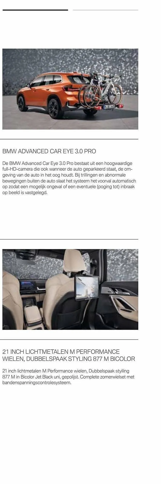 BMW folder - iX1 & X1 van 31 december tot 31 december 2023 - Folder pagina 117
