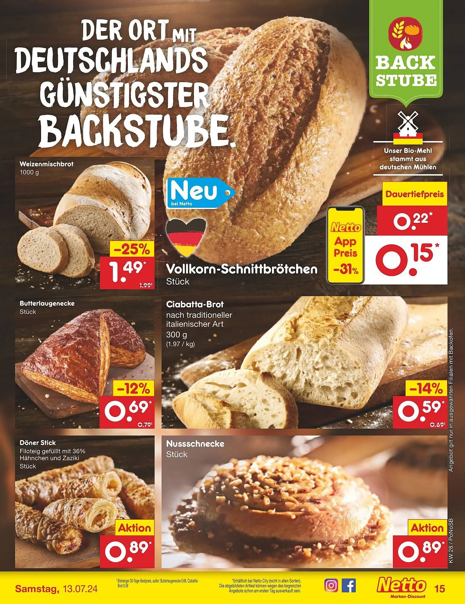 Netto Marken-Discount DE folder van 8 juli tot 13 juli 2024 - Folder pagina 17