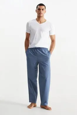 Pyjama bottoms - striped