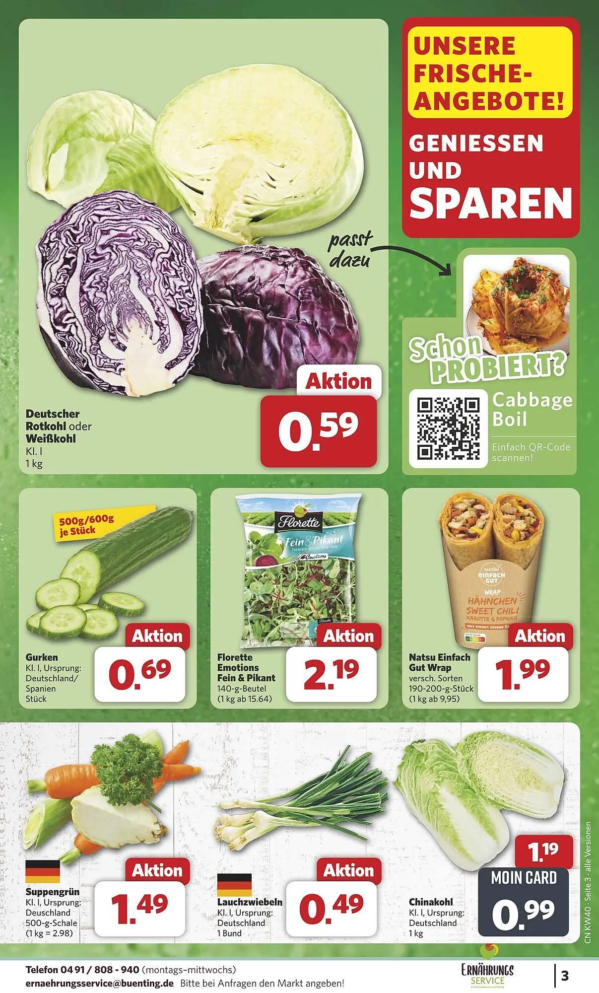Combi Markt DE folder van 29 september tot 4 oktober 2025 - Folder pagina 3