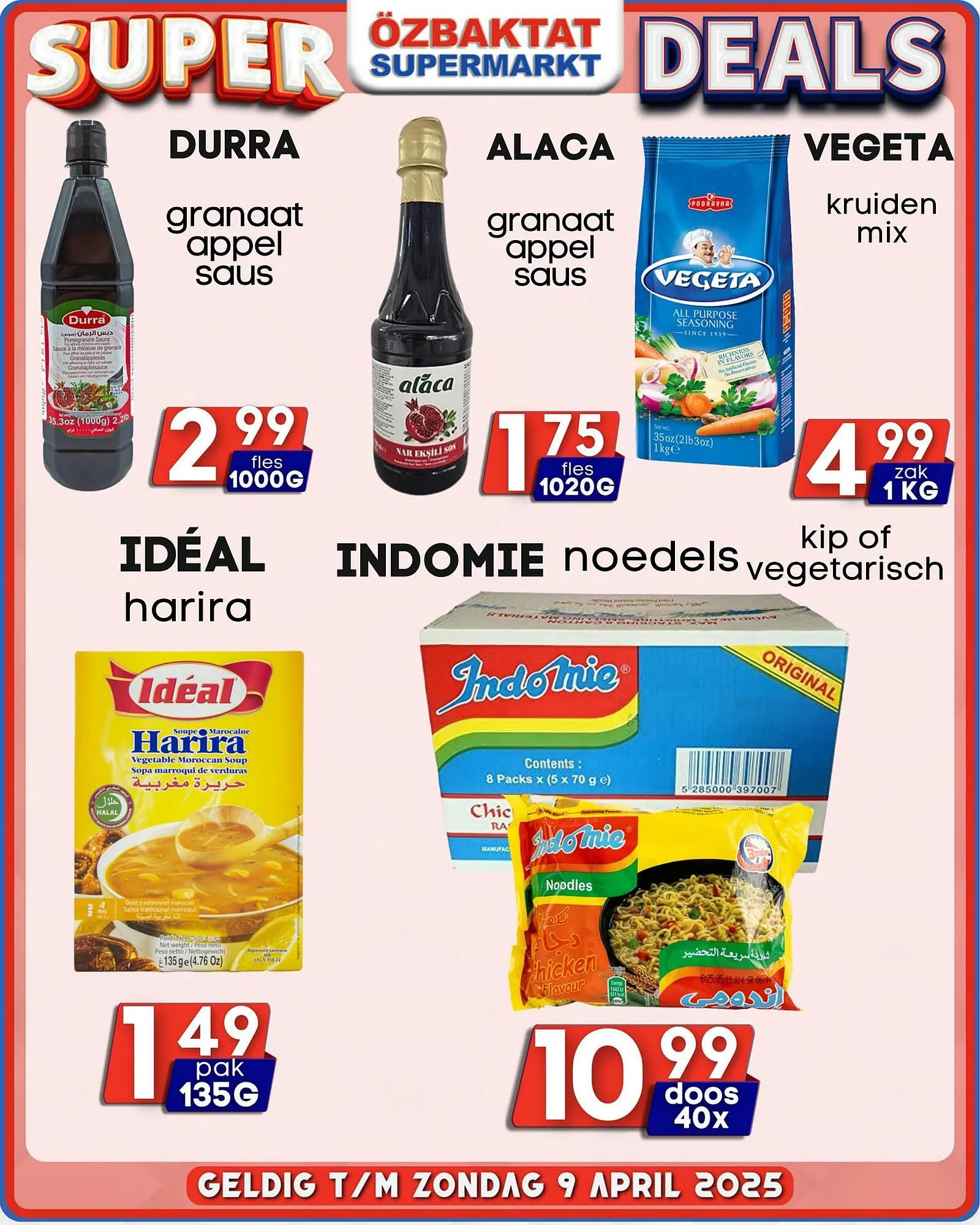Özbaktat Supermarkt folder van 27 januari tot 9 april 2025 - Folder pagina 12