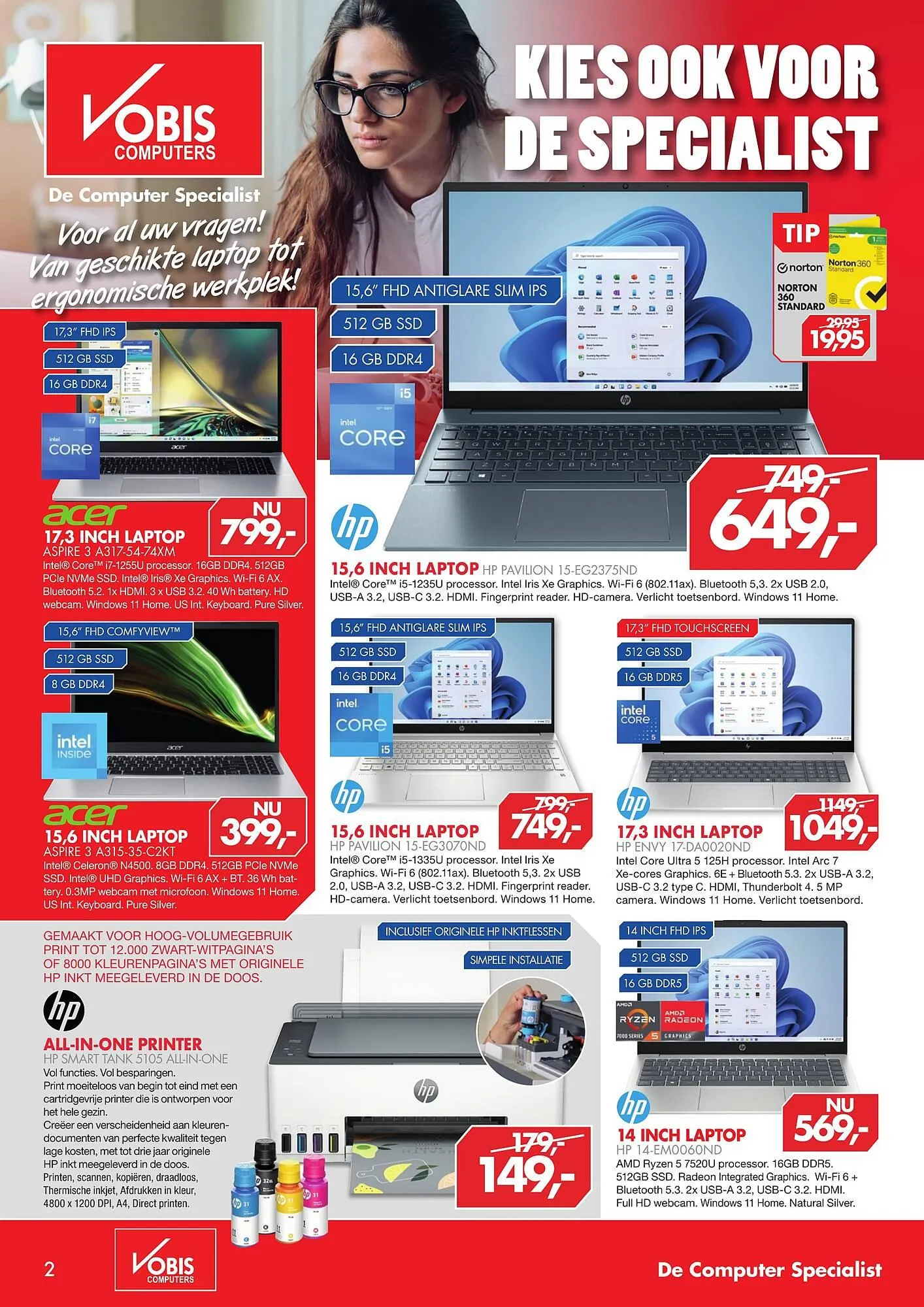 Vobis folder van 27 januari tot 1 februari 2025 - Folder pagina 2