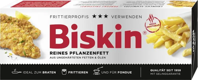Biskin Reines Pflanzenfett 1 kg