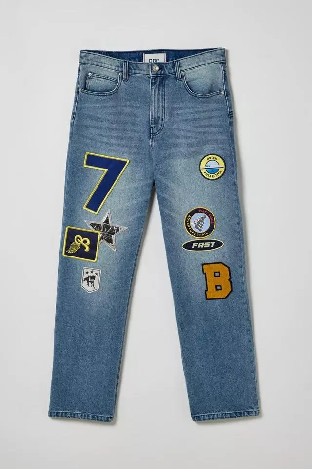 BDG Multi Patch Baggy Skate Jean