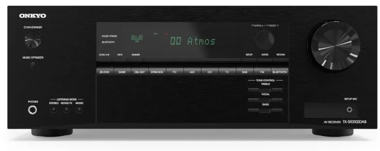 Onkyo TX-SR3100 Surround Receiver met DAB+ tuner