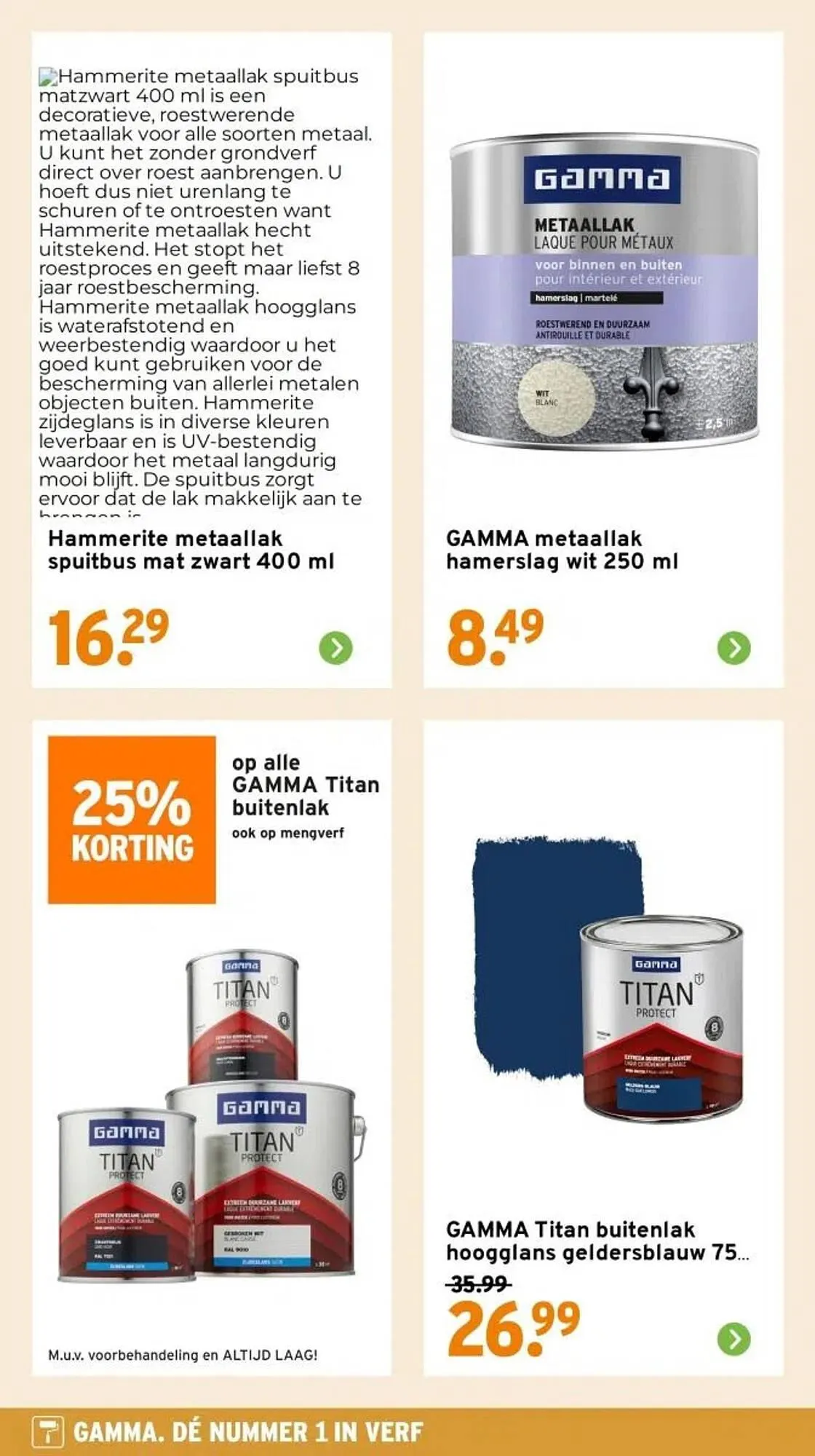 GAMMA folder van 24 maart tot 30 maart 2025 - Folder pagina 40