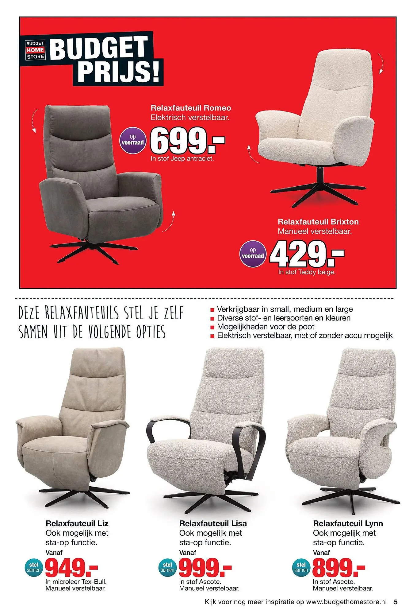 Budget Home Store folder van 22 december tot 4 januari 2026 - Folder pagina 5