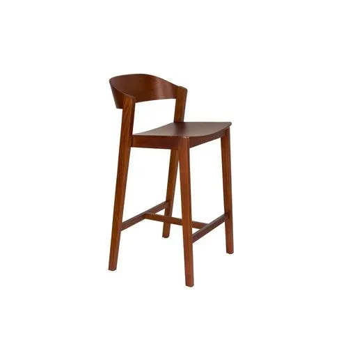 Housecraft Living Wooz Barkruk Eikenhout Walnoot bruin