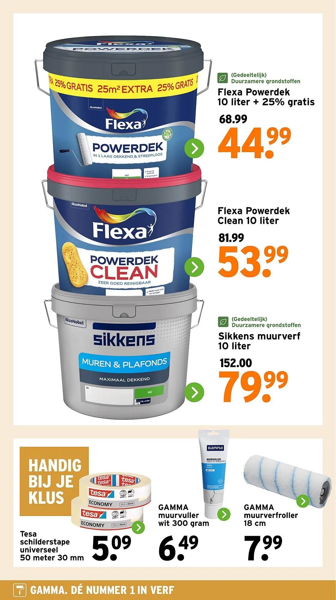 GAMMA folder van 23 maart tot 29 maart 2026 - Folder pagina 20