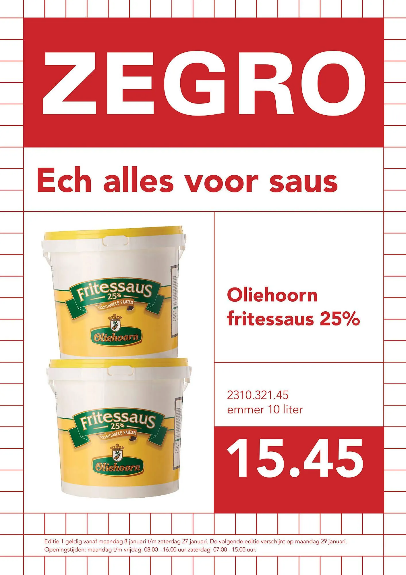 Zegro folder van 8 januari tot 27 januari 2024 - Folder pagina 