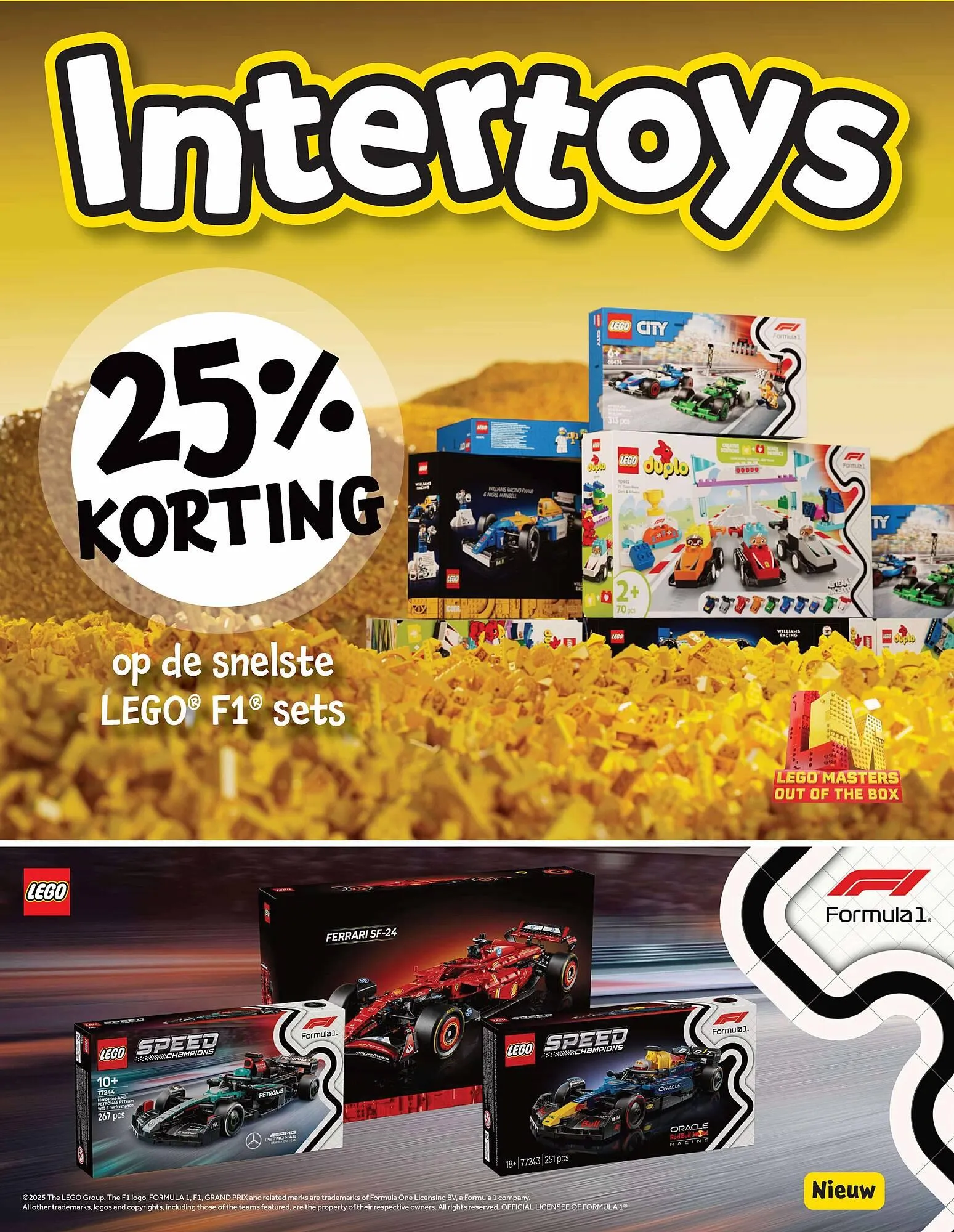 Intertoys folder van 6 maart tot 9 maart 2025 - Folder pagina 1