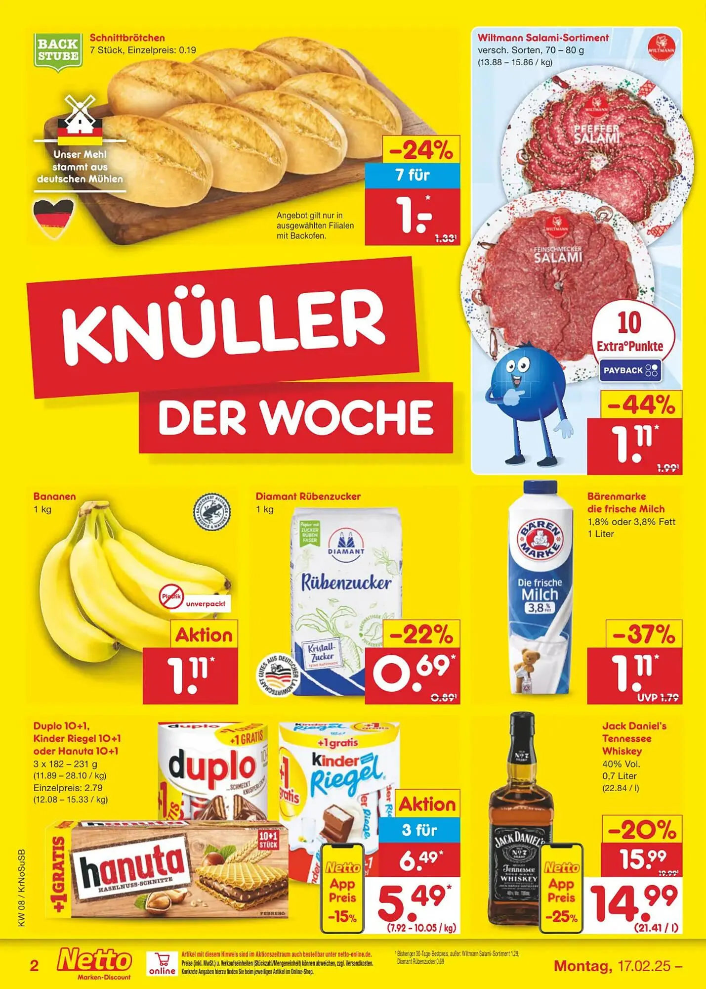 Netto Marken-Discount DE folder van 17 februari tot 22 februari 2025 - Folder pagina 2