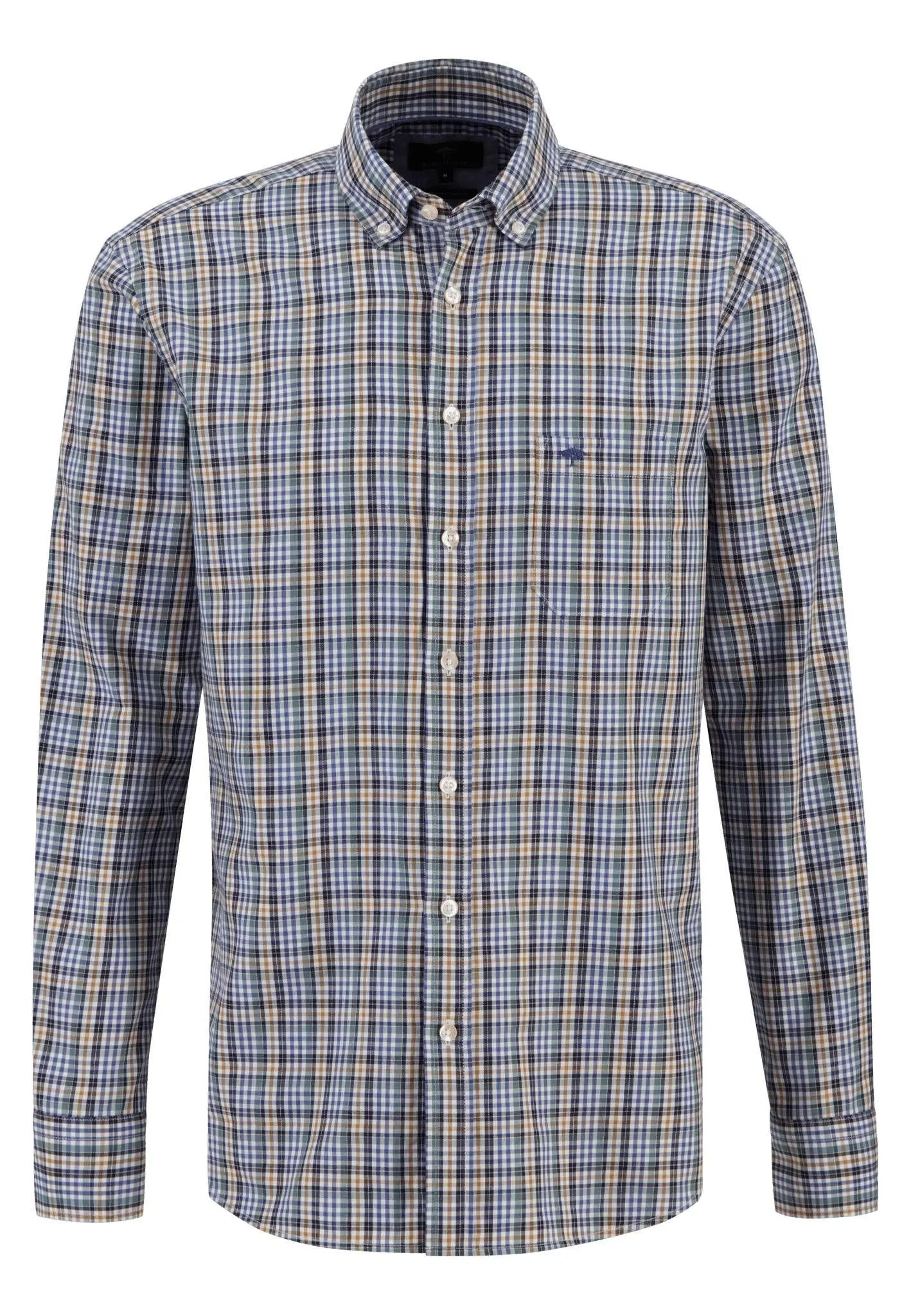 Geruit Overhemd Sage Green