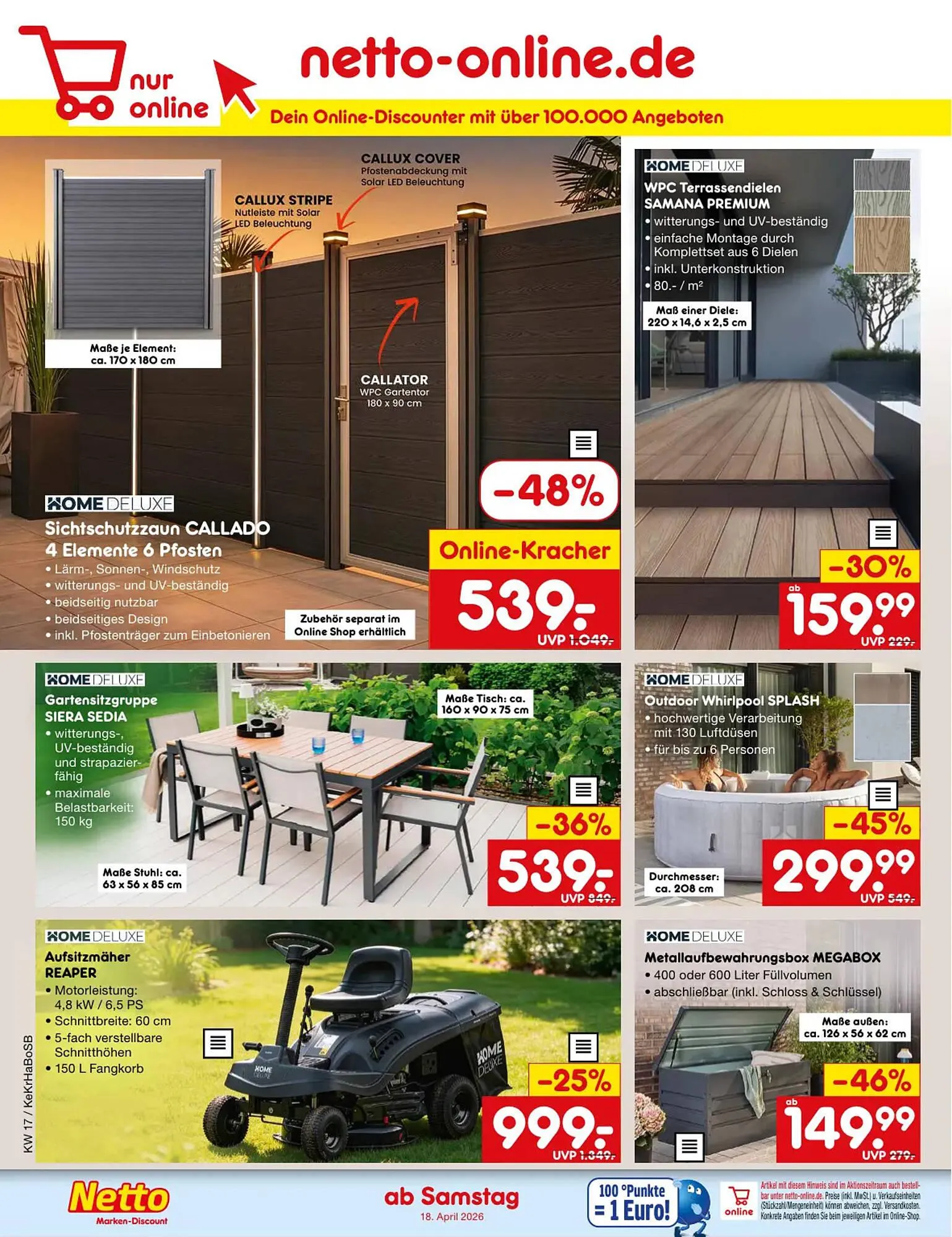 Netto Marken-Discount DE folder van 20 april tot 25 april 2026 - Folder pagina 44