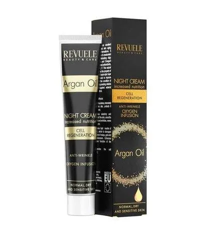 Revuele Argan Oil Moisturizing Anti-Rimpel Nachtcrème - 50ml