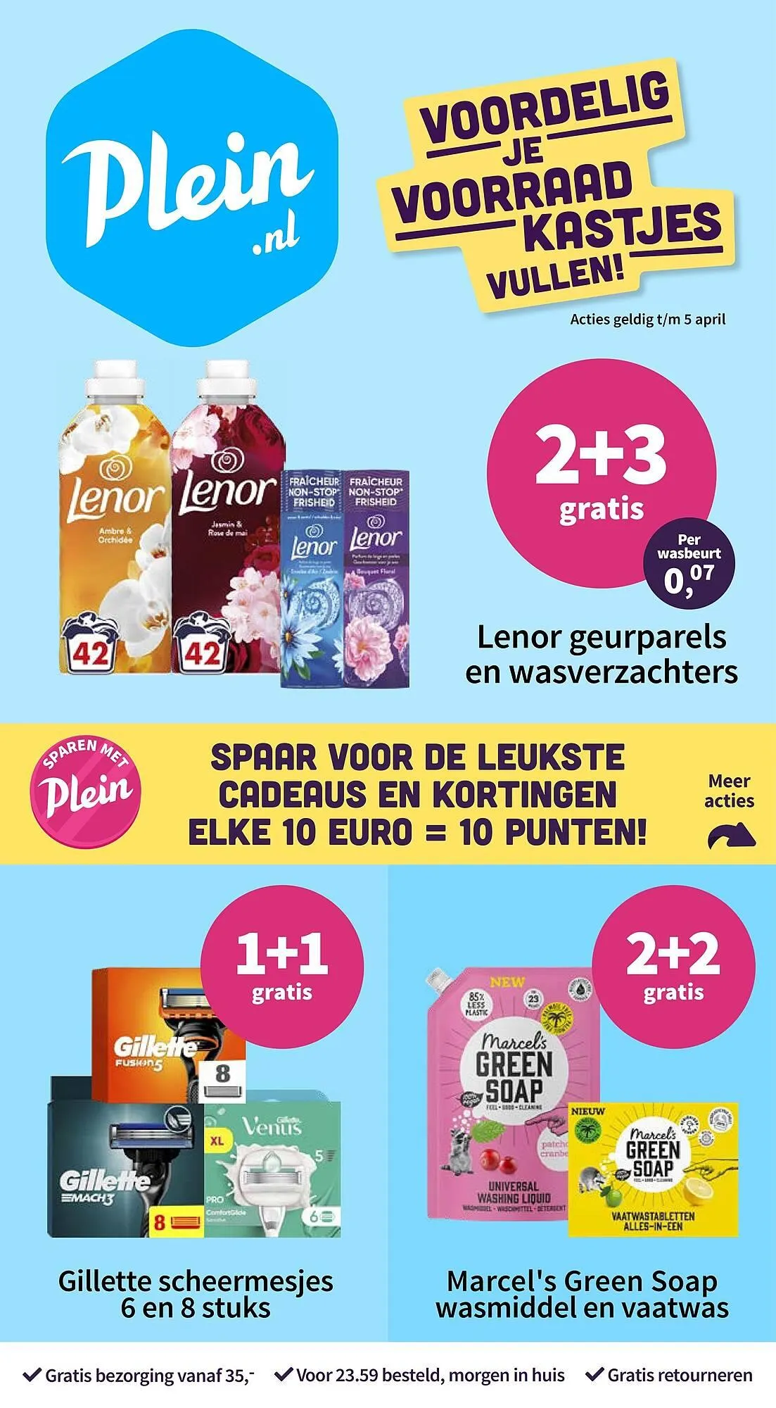 Plein.nl folder van 23 maart tot 5 april 2026 - Folder pagina 1