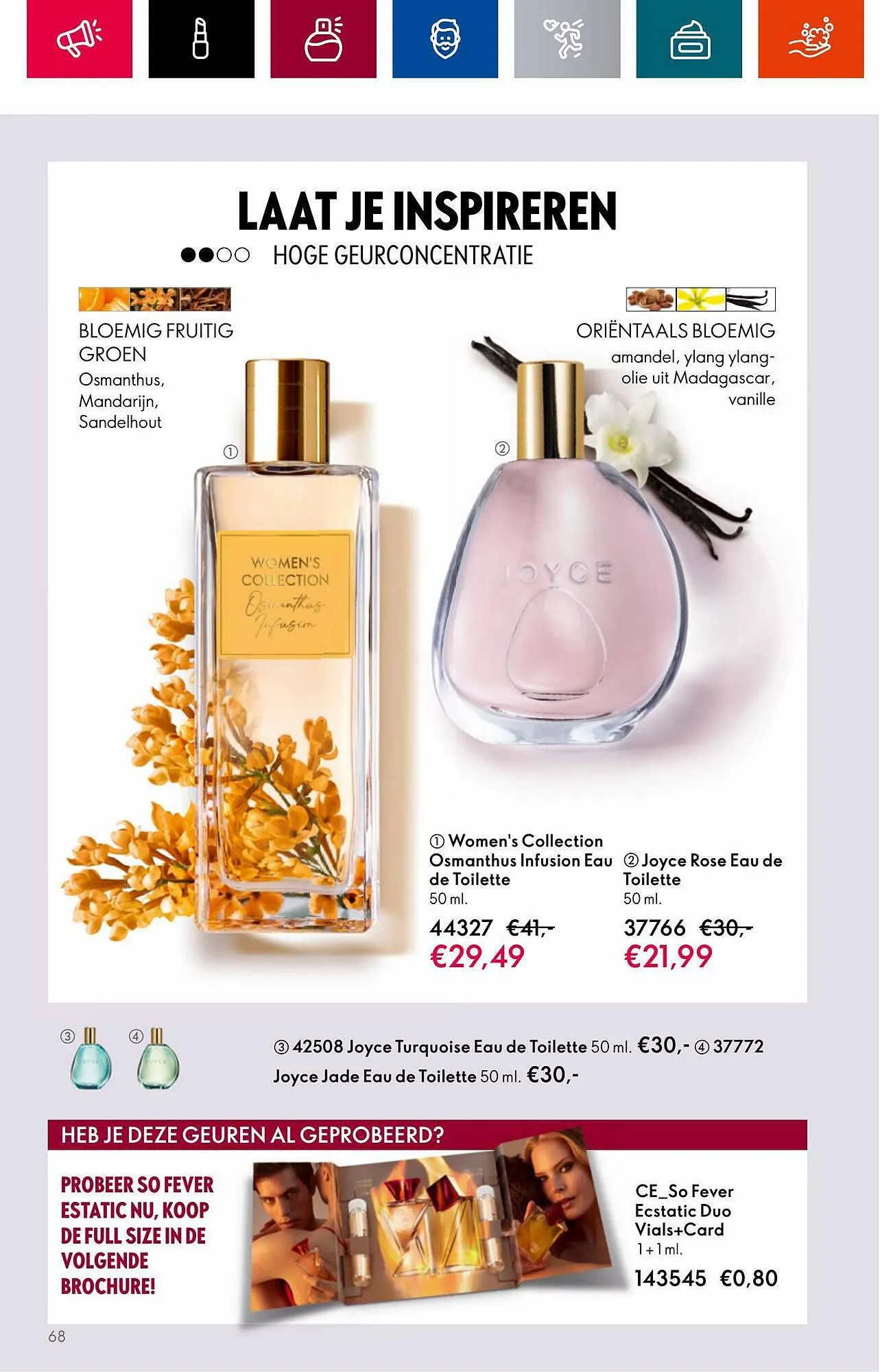 Oriflame folder van 18 juli tot 1 augustus 2023 - Folder pagina 68