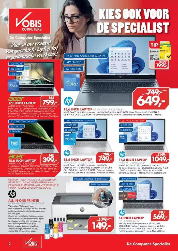 Voor advies op maat van 17 januari tot 31 januari 2025 - Folder pagina 2