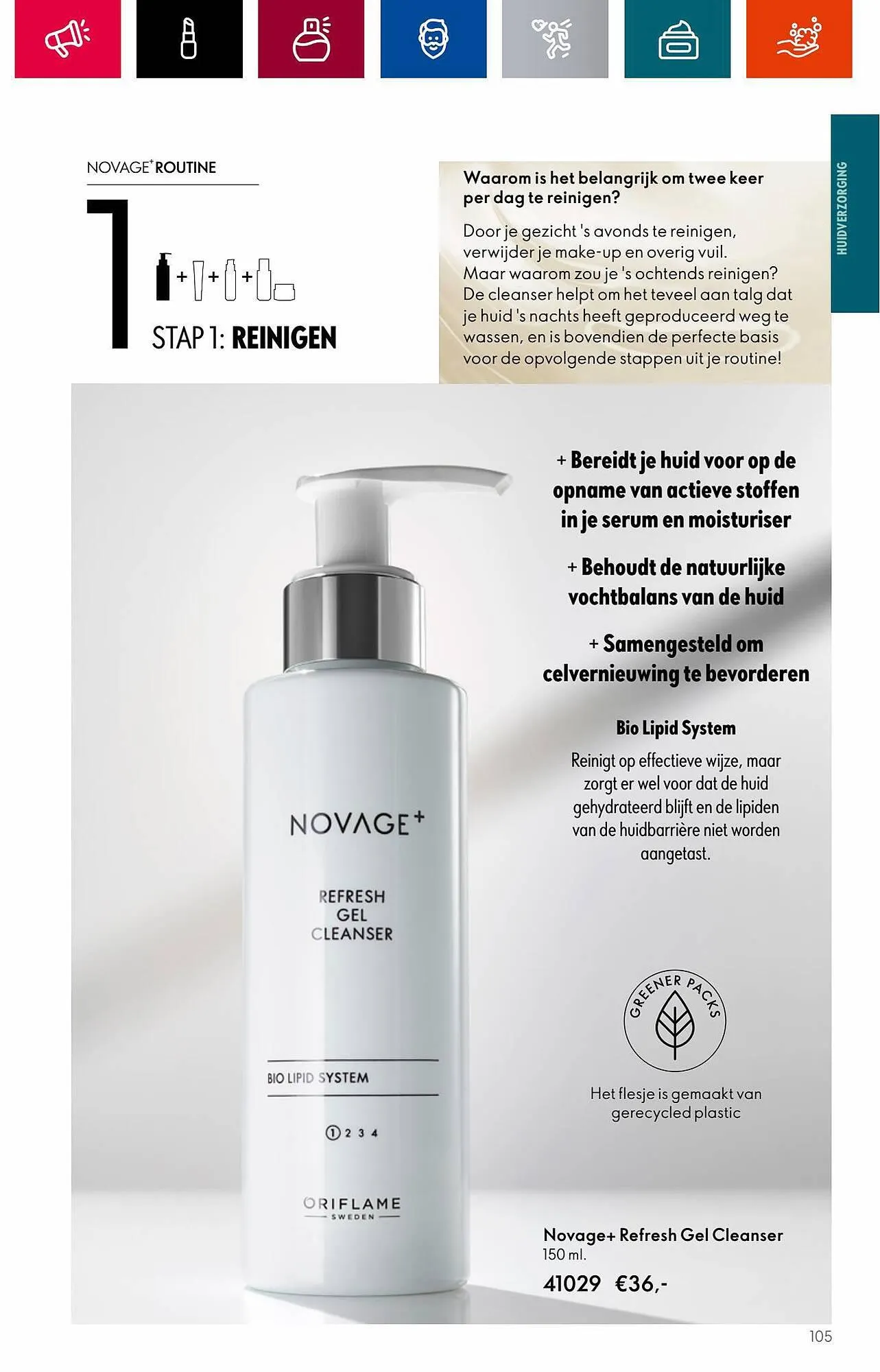 Oriflame folder van 18 juli tot 1 augustus 2023 - Folder pagina 105