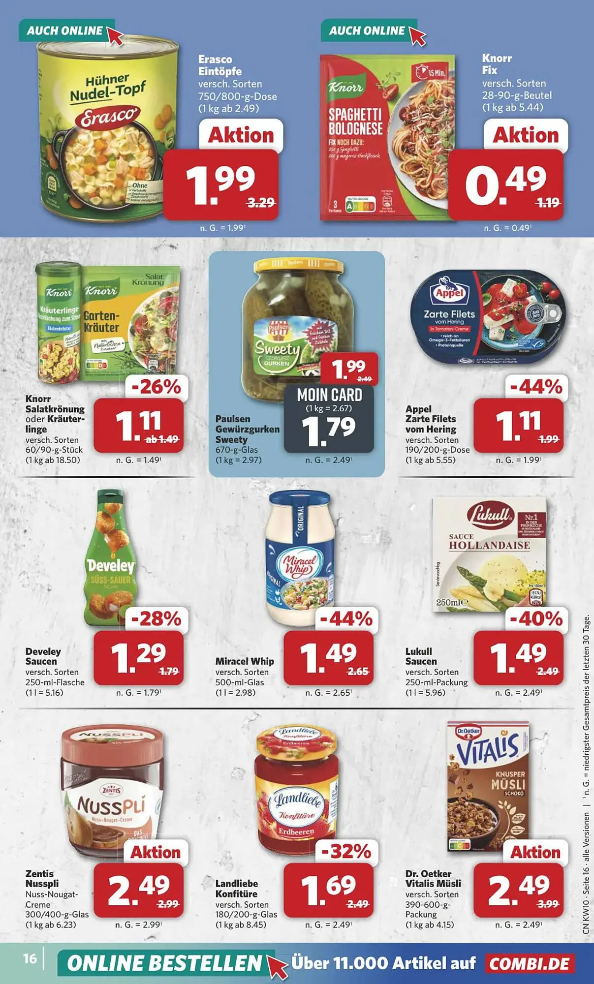 Combi Markt DE folder van 2 maart tot 7 maart 2026 - Folder pagina 16