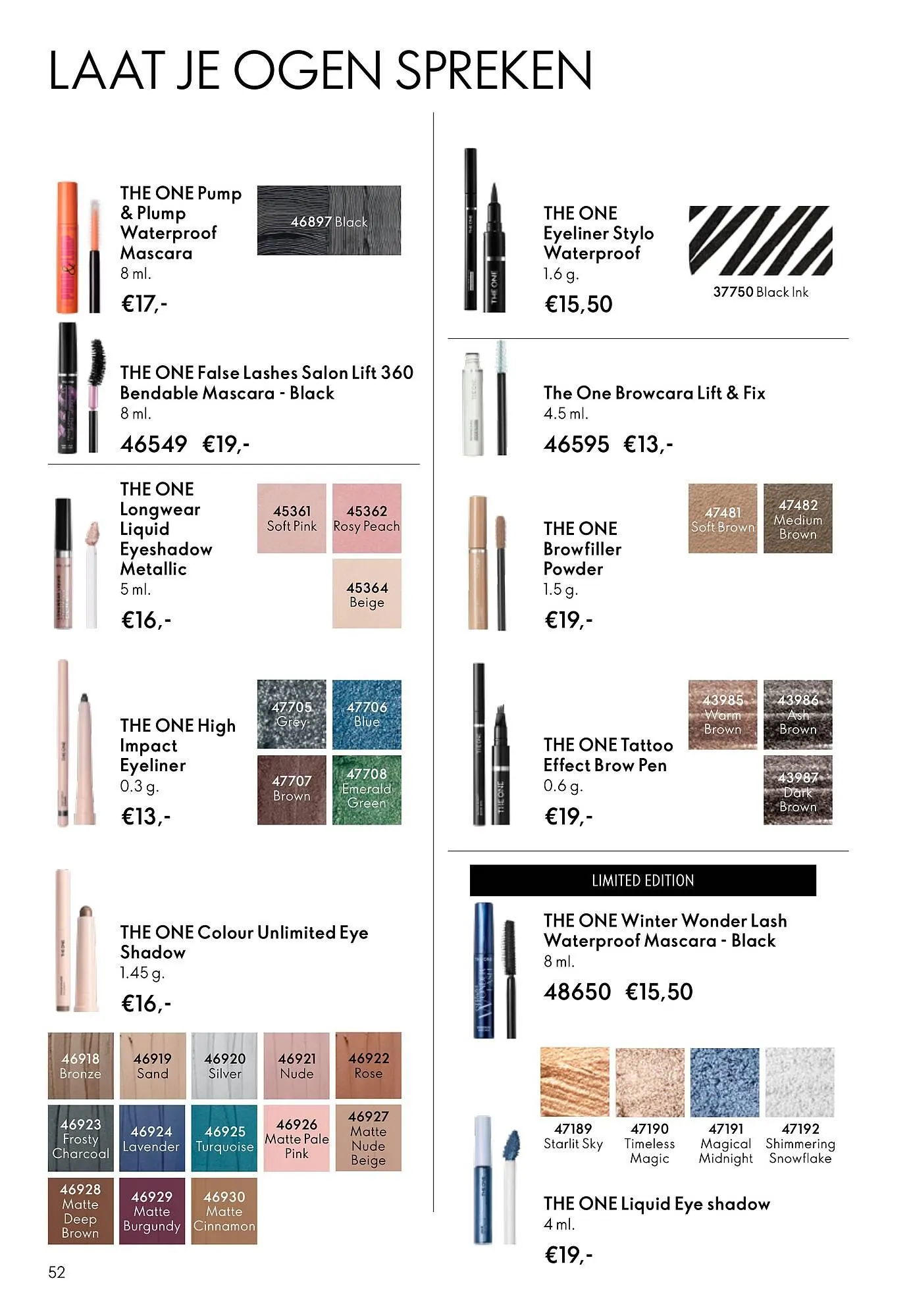 Oriflame brochure van 18 februari tot 10 maart 2026 - Folder pagina 52