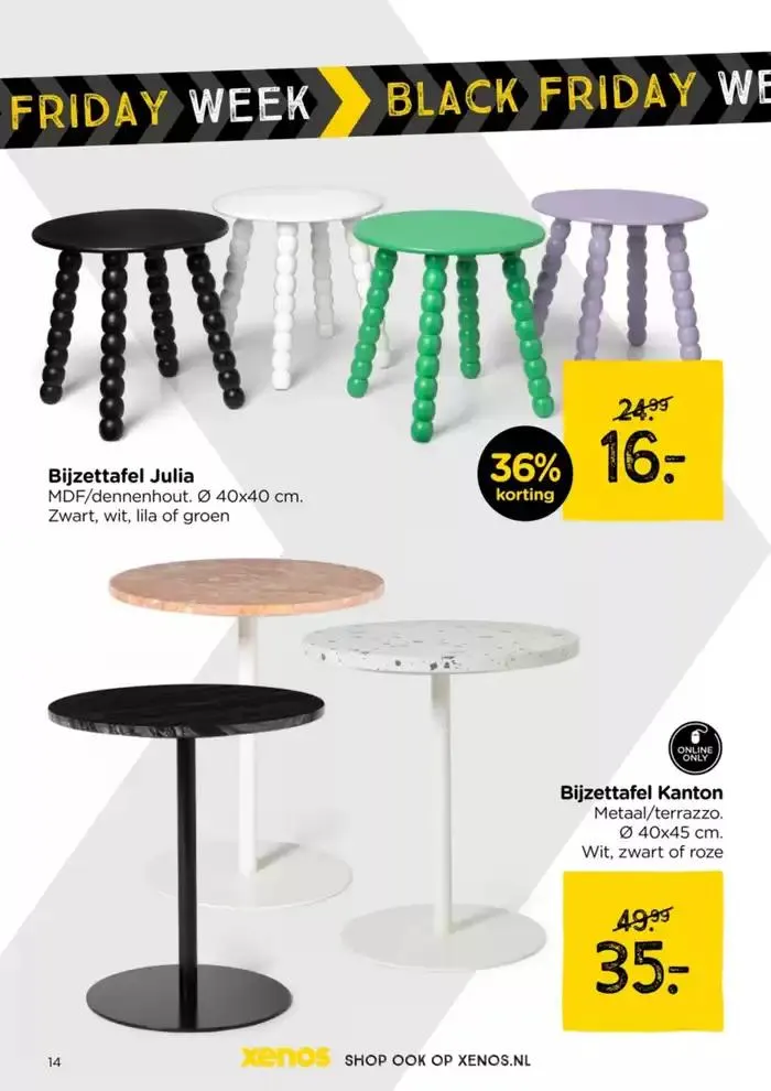 Black Friday Week van 25 november tot 1 december 2024 - folder pagina 14