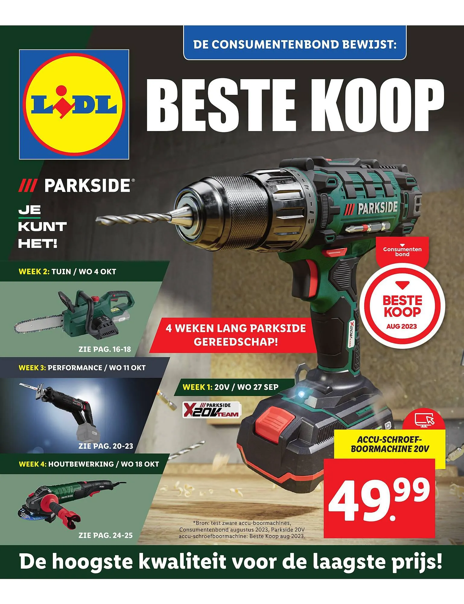 Lidl folder van 9 oktober tot 15 oktober 2023 - Folder pagina 33