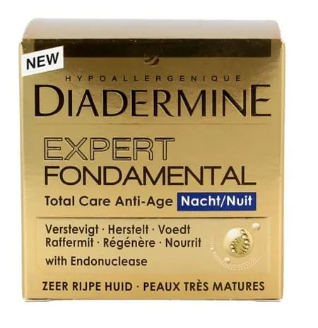 Diadermine Nightcare Expert Fondamental Nachtcrème - 50 ml