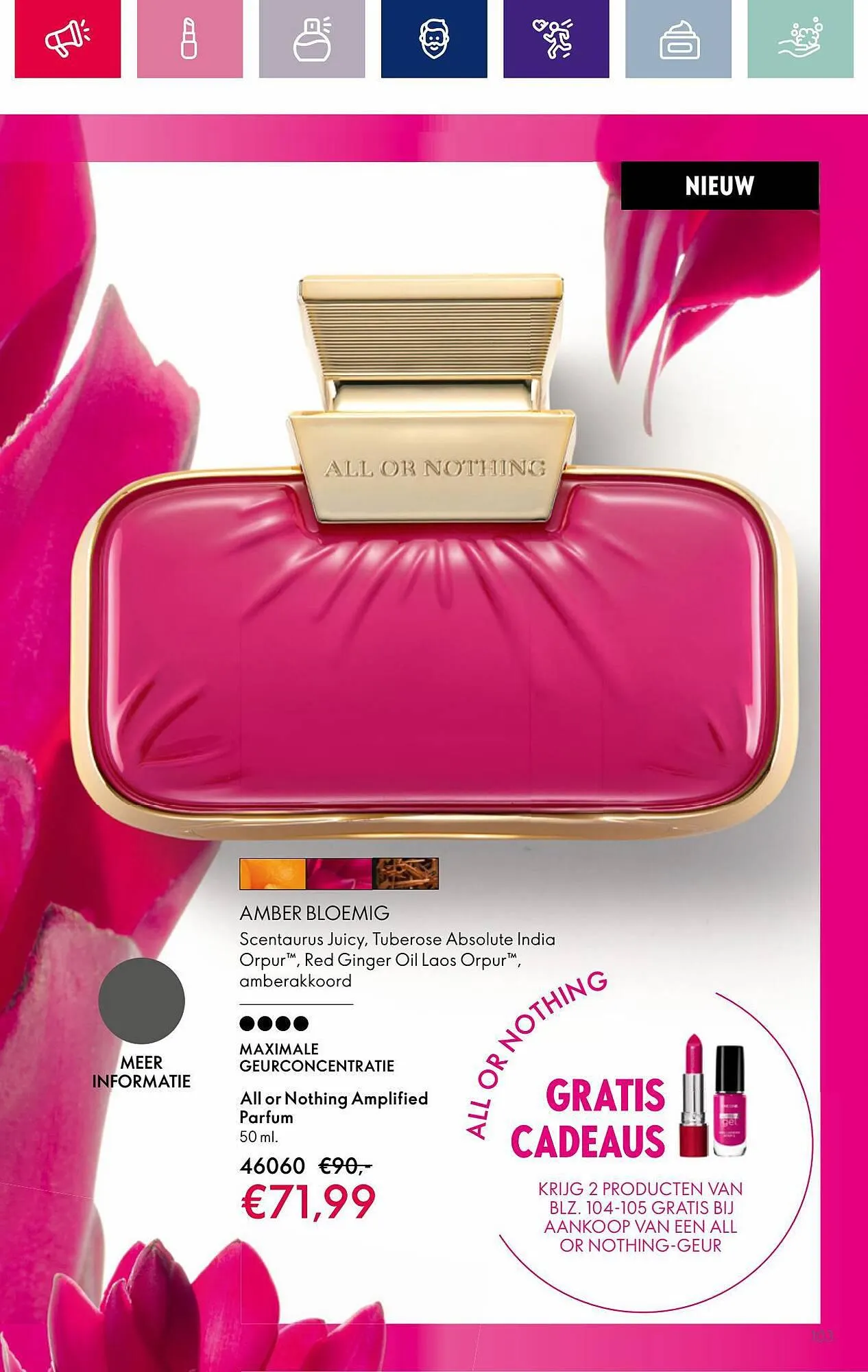Oriflame folder van 25 oktober tot 7 november 2023 - Folder pagina 103