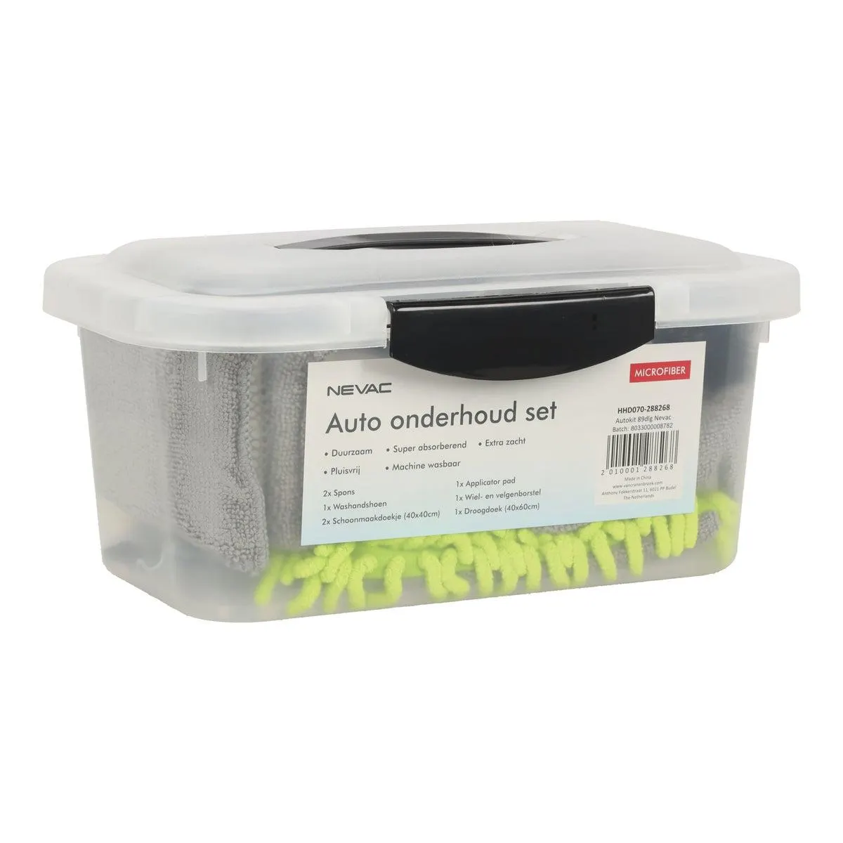 Autokit 8-delig Nevac